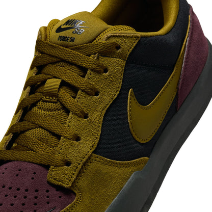 Nike SB Force 58 Black / Olive Flak - Burgundy Crush - Off Noir DV5477-008