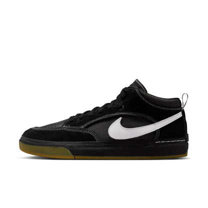 Nike SB React Leo Baker Black / White - Black - Gum Light Brown DX4361-005