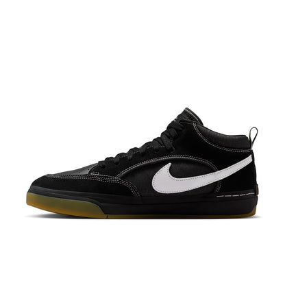 Nike SB React Leo Baker Black / White - Black - Gum Light Brown DX4361-005