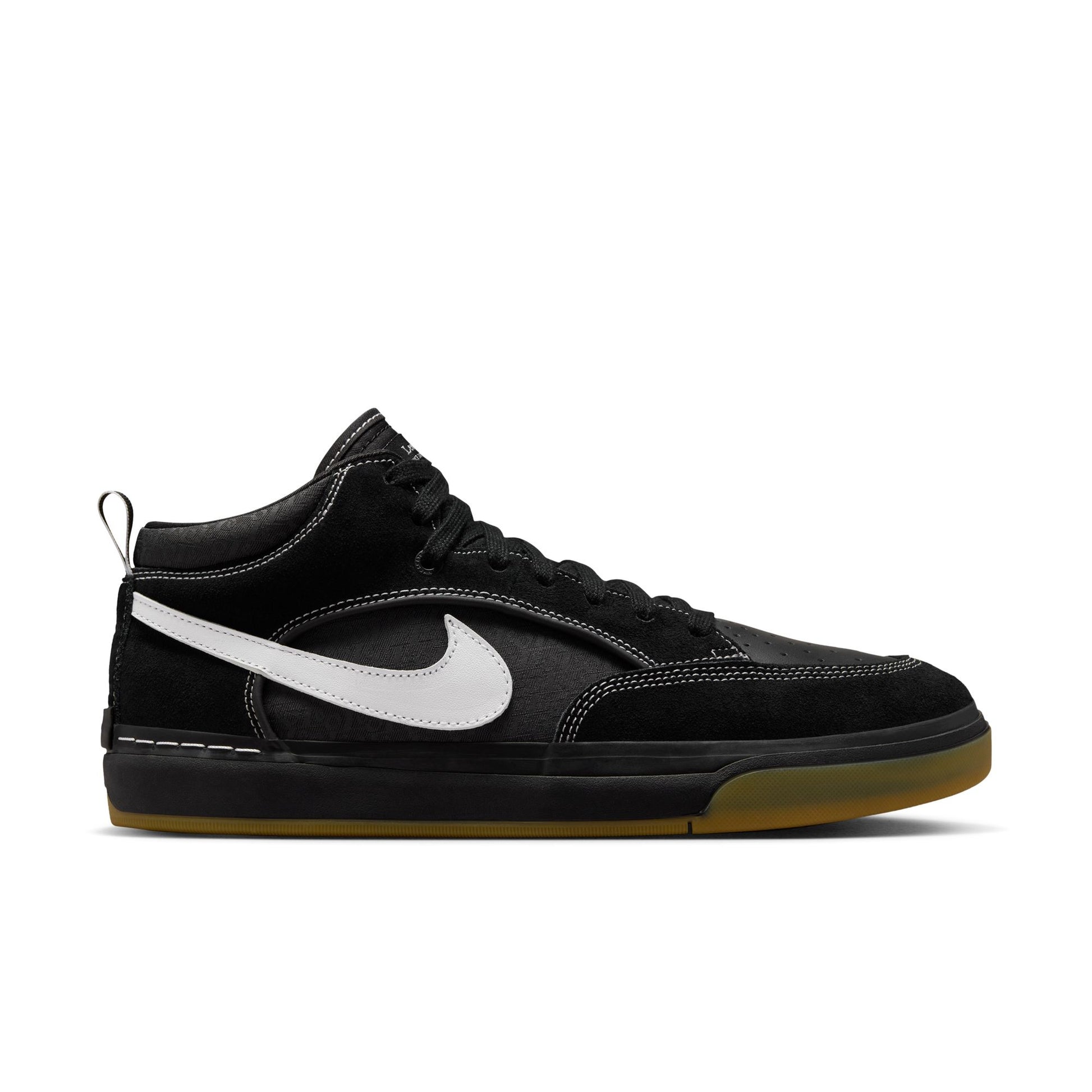 Nike SB React Leo Baker Black / White - Black - Gum Light Brown DX4361-005