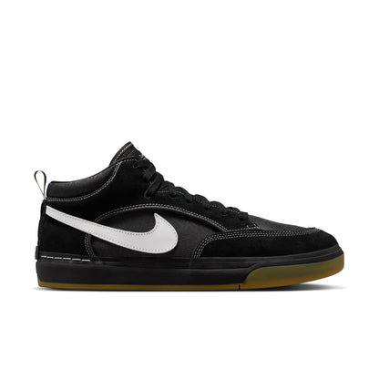 Nike SB React Leo Baker Black / White - Black - Gum Light Brown DX4361-005