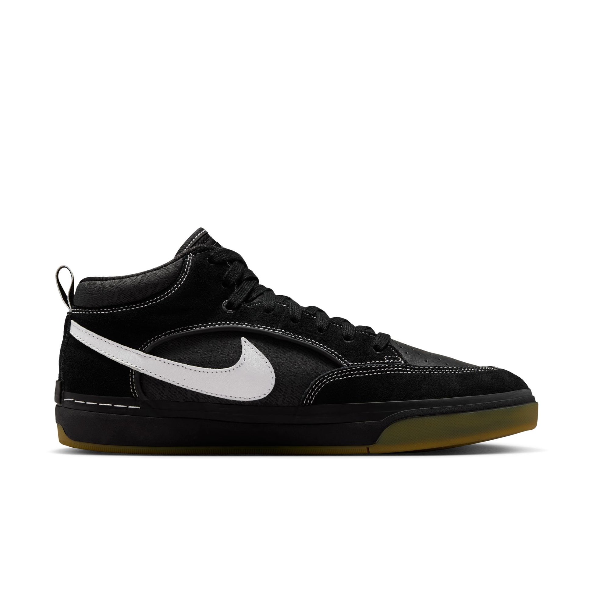 Nike SB React Leo Baker Black / White - Black - Gum Light Brown DX4361-005
