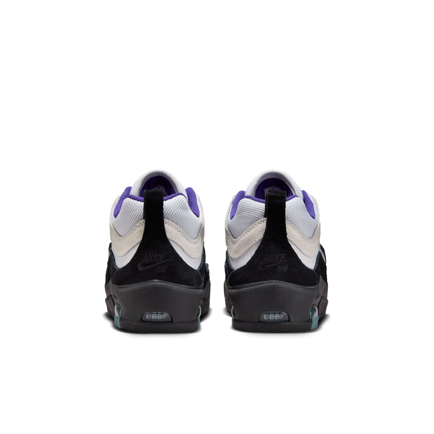 Nike SB Air Max Ishod Wair White / Black - Court Purple - Black FB2393-104