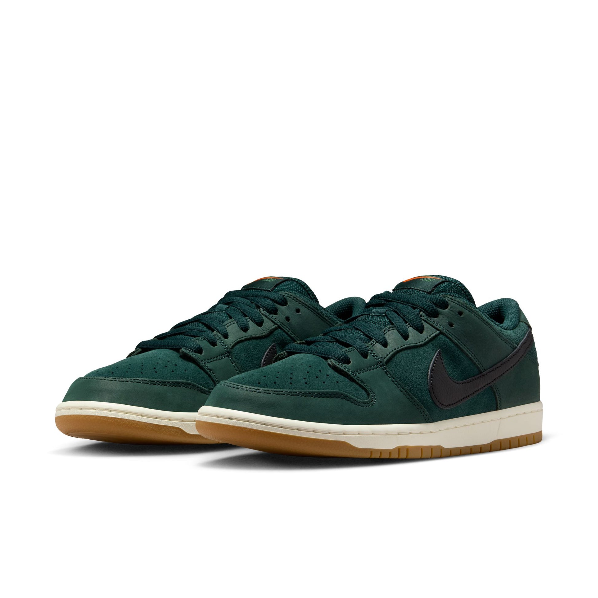 Nike SB Dunk Low Pro ISO Deep Fir / Black - Fir - Sail FJ1674-300