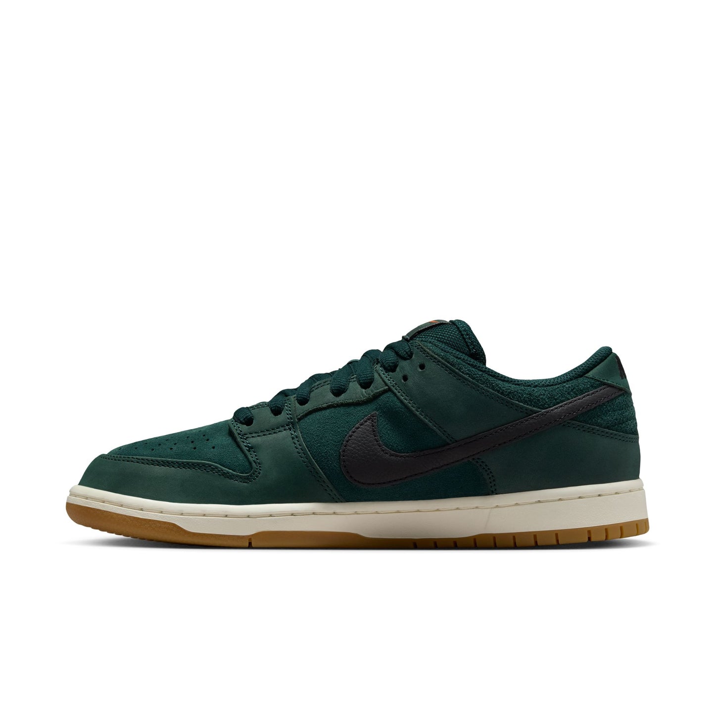 Nike SB Dunk Low Pro ISO Deep Fir / Black - Fir - Sail FJ1674-300