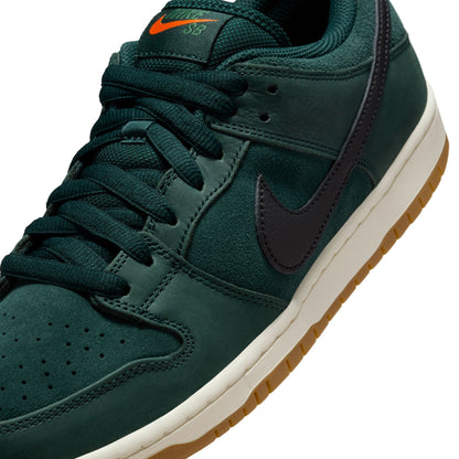Nike SB Dunk Low Pro ISO Deep Fir / Black - Fir - Sail FJ1674-300