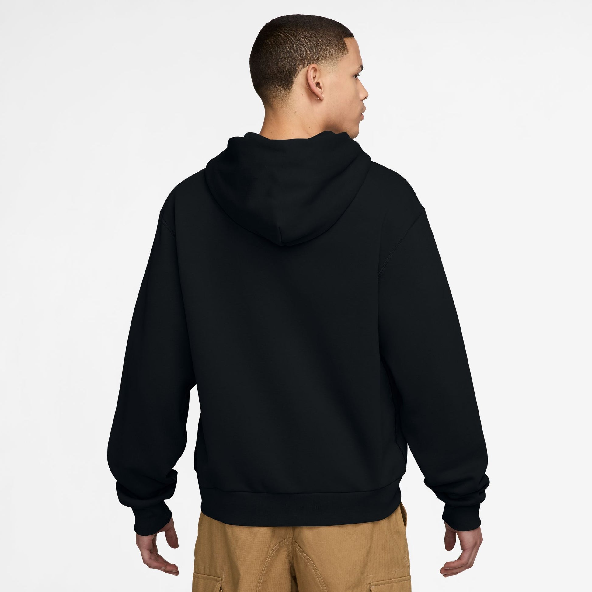 Nike SB Full Zip Fleece Skate Hoody Black / White FZ8796-010