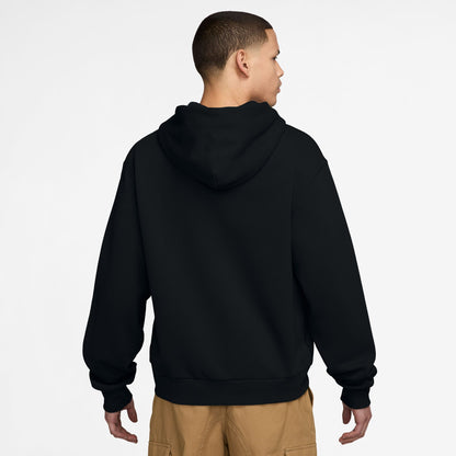 Nike SB Full Zip Fleece Skate Hoody Black / White FZ8796-010