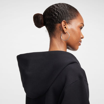 Nike SB Full Zip Fleece Skate Hoody Black / White FZ8796-010