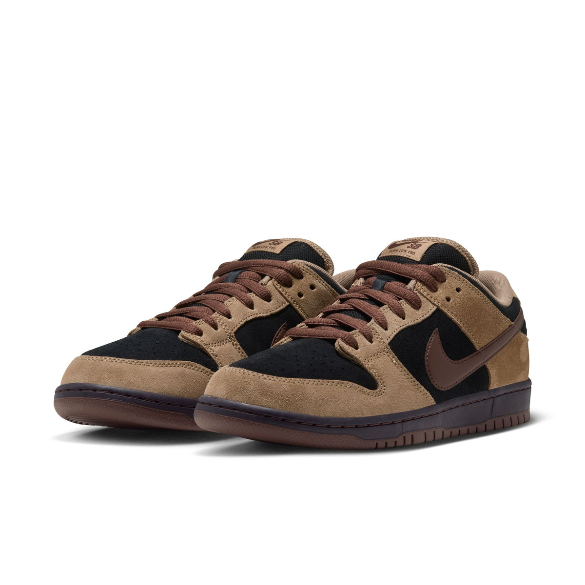 Nike SB Dunk Low Pro Filbert / Light Chocolate - Black - Burgundy Ash HQ1625-201