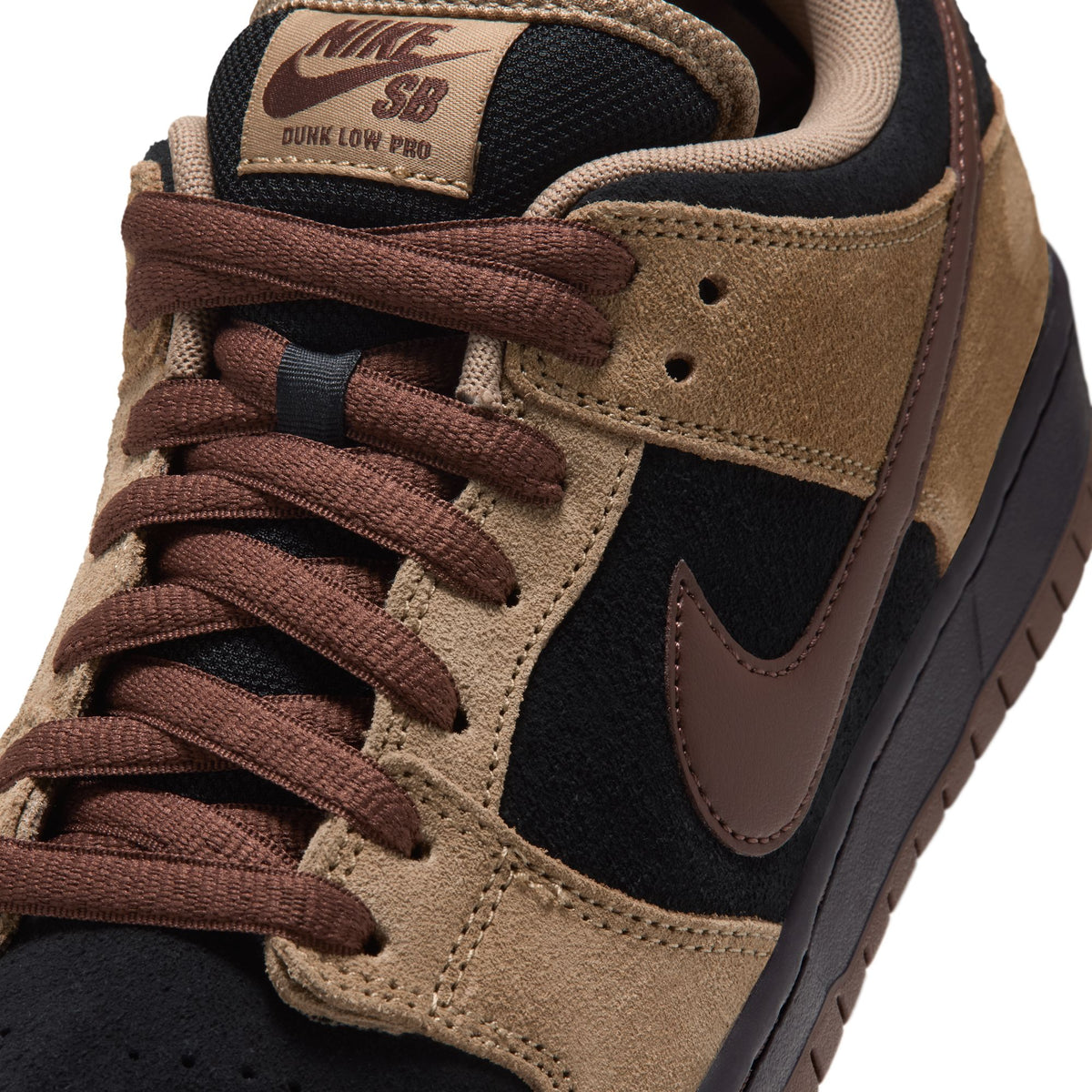 Nike SB Dunk Low Pro Filbert / Light Chocolate - Black - Burgundy Ash HQ1625-201