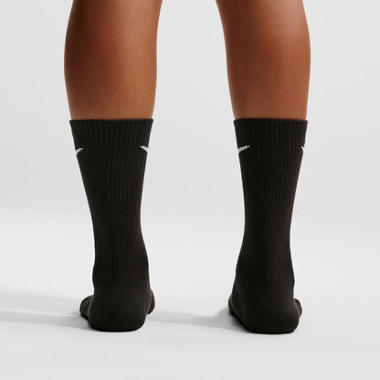 Nike Everyday Elevated Crew Socks 6 - Pack Black / White HQ8021-902