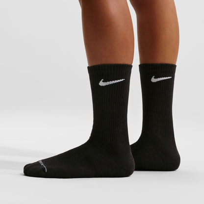 Nike Everyday Elevated Crew Socks 6 - Pack Black / White HQ8021-902