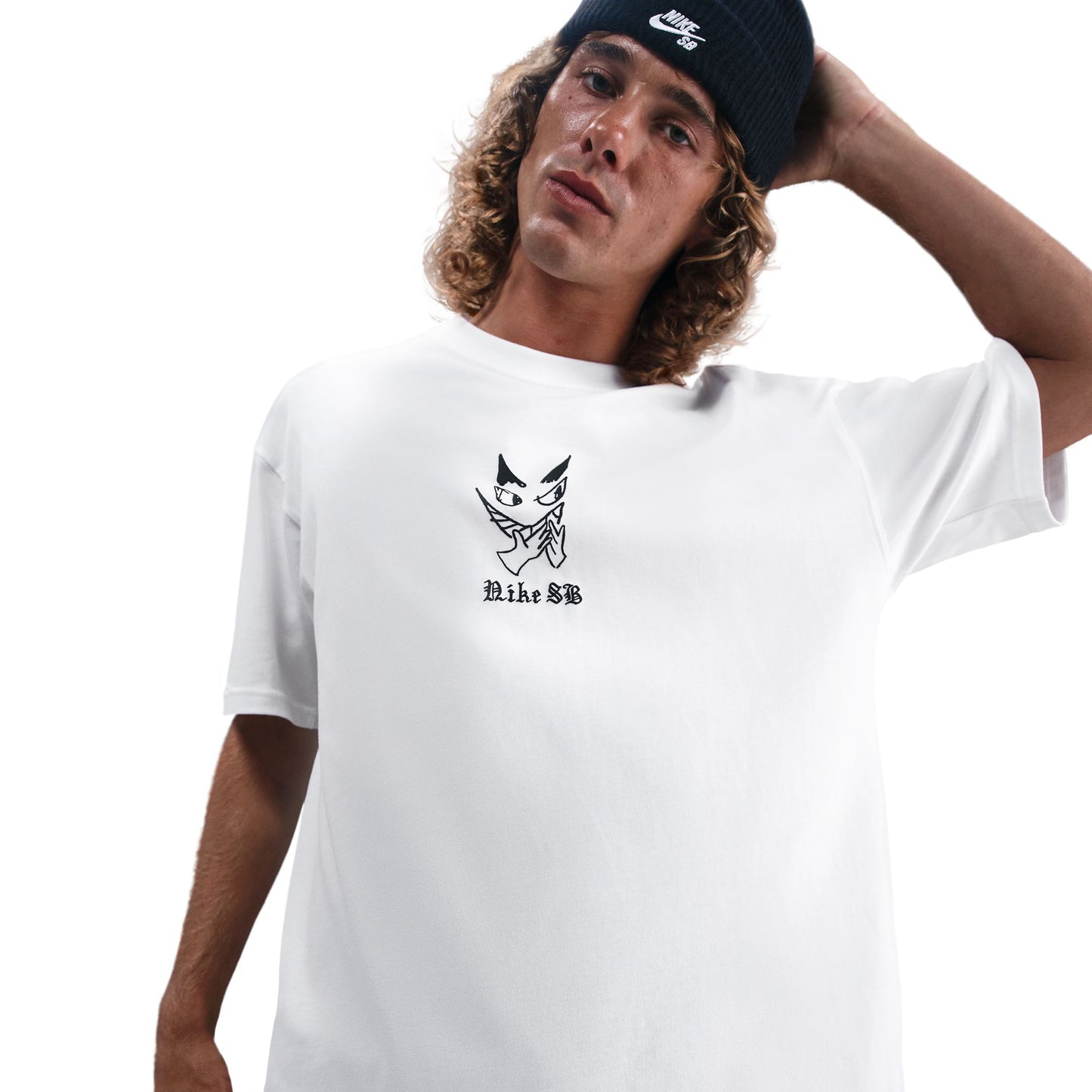 Nike SB "Krampus" Skate T-Shirt White HV2195-100