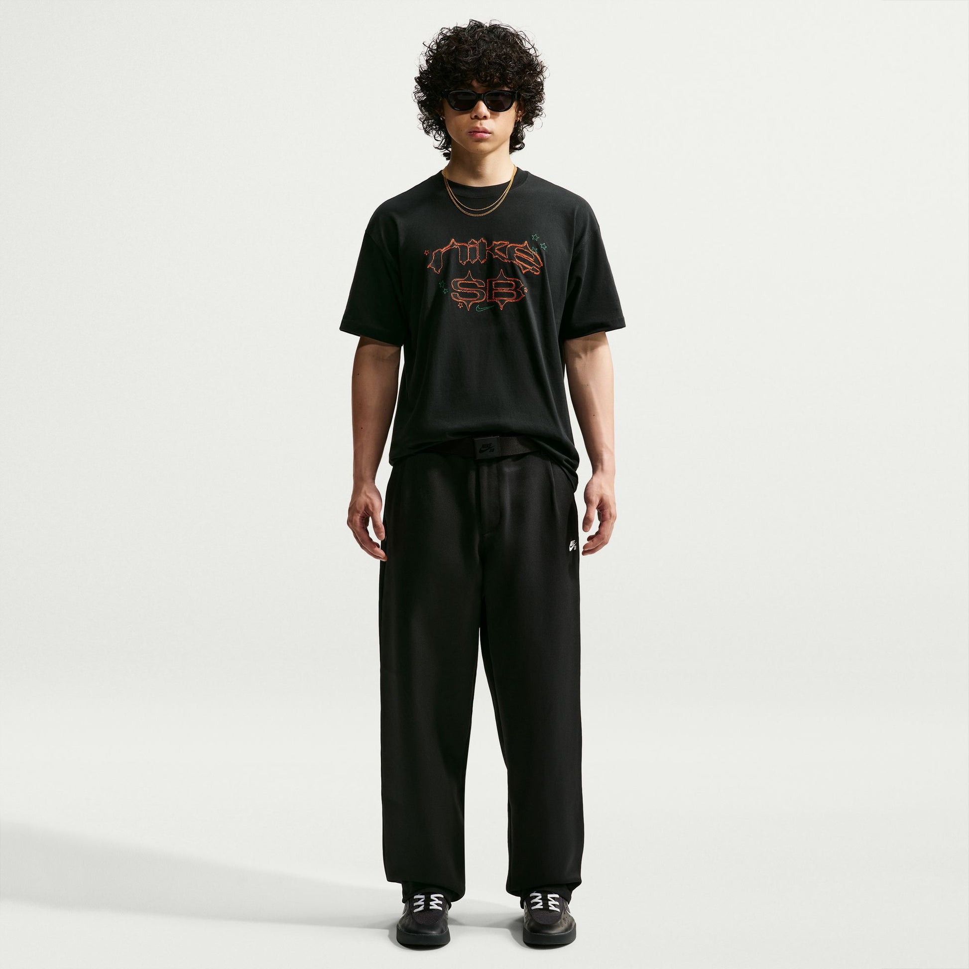 Nike SB Goth Logo Skate T-Shirt Black IM4428-010
