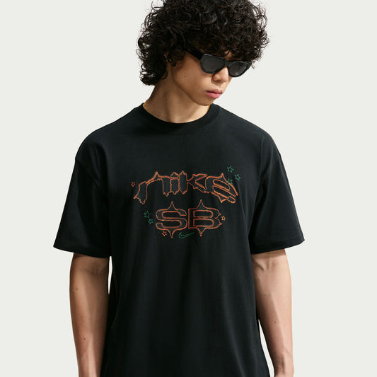 Nike SB Goth Logo Skate T-Shirt Black IM4428-010