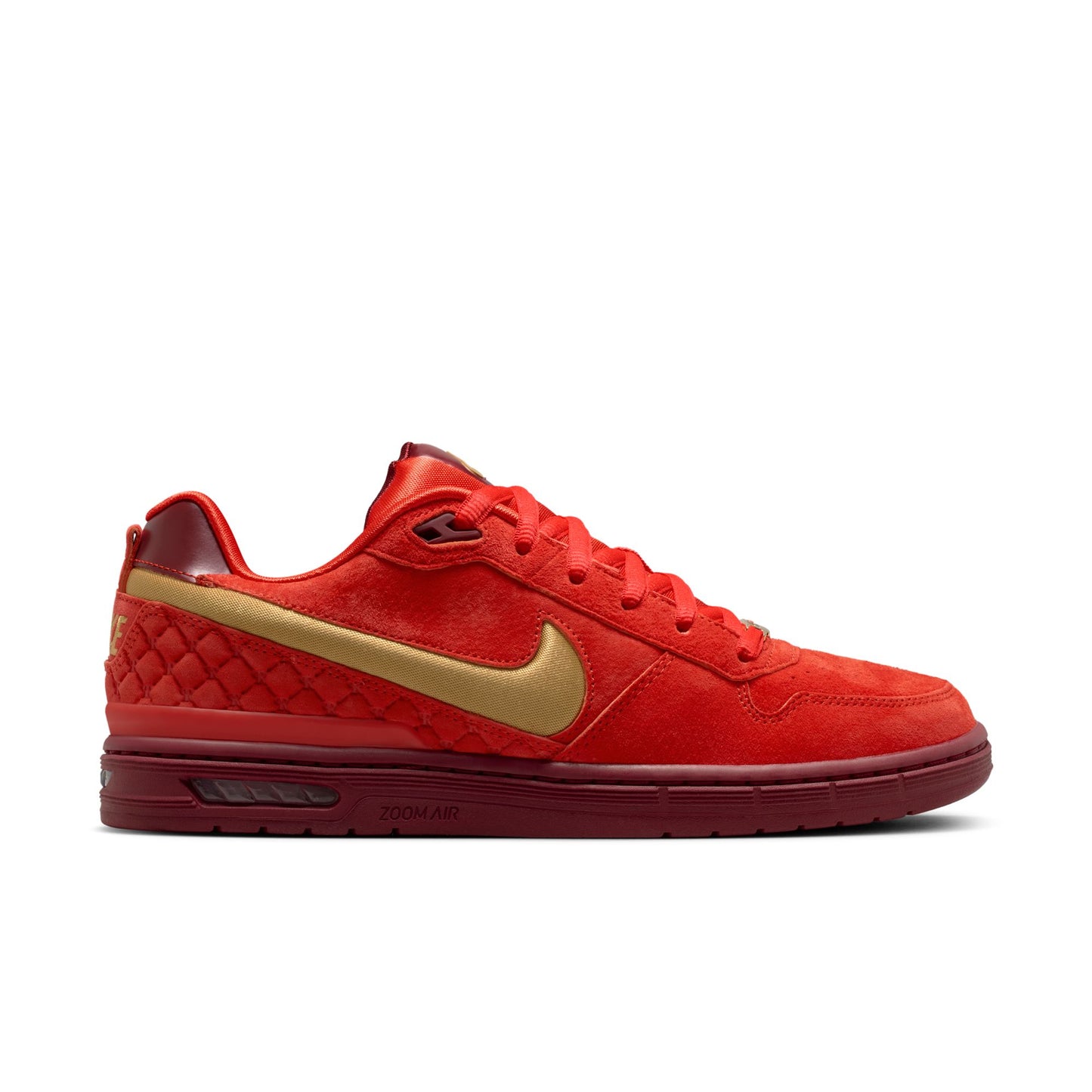 Nike SB Zoom Air Paul Rodriguez Low Habanero Red / Club Gold - Team Red IQ5648-600