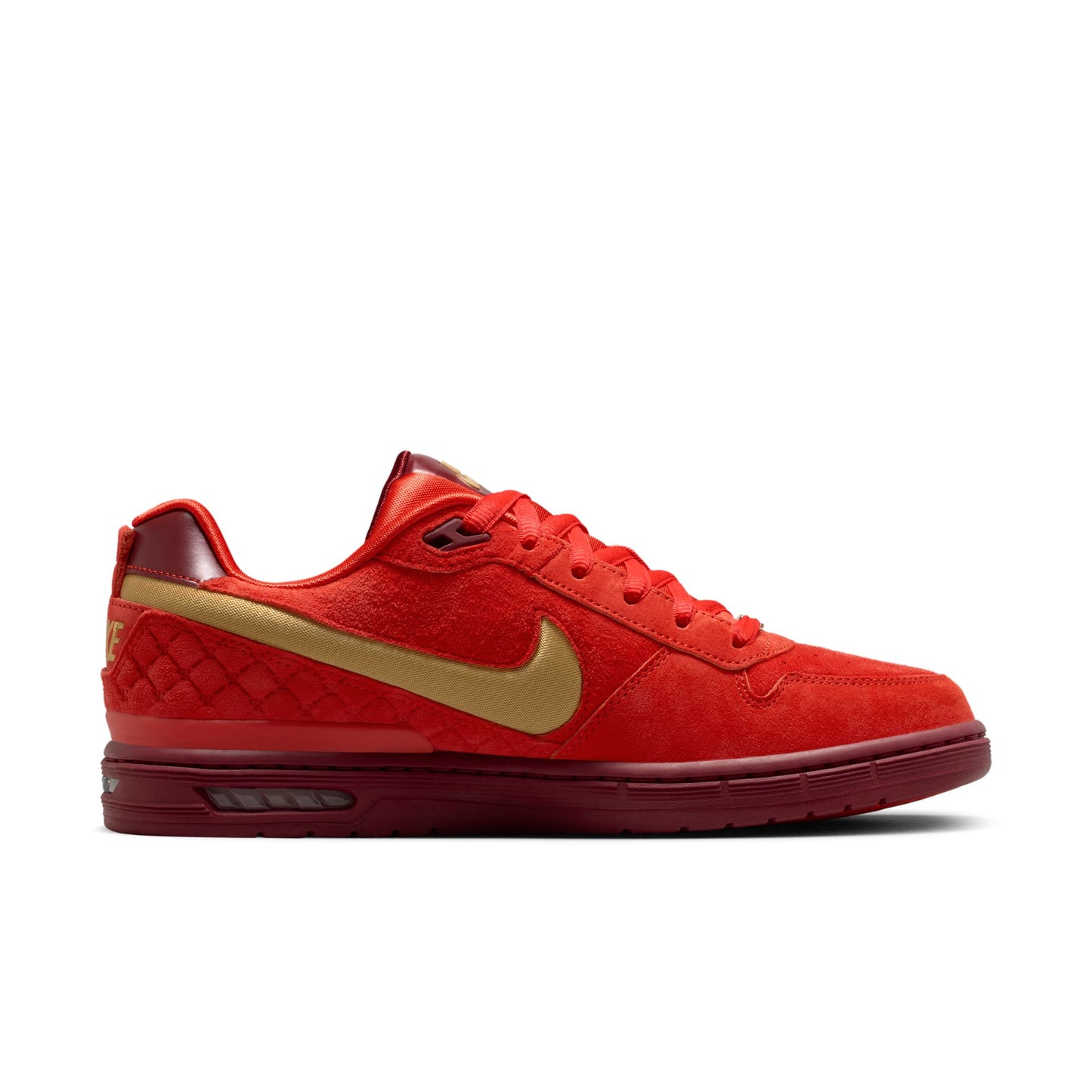 Nike SB Zoom Air Paul Rodriguez Low Habanero Red / Club Gold - Team Red IQ5648-600