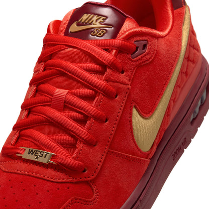 Nike SB Zoom Air Paul Rodriguez Low Habanero Red / Club Gold - Team Red IQ5648-600