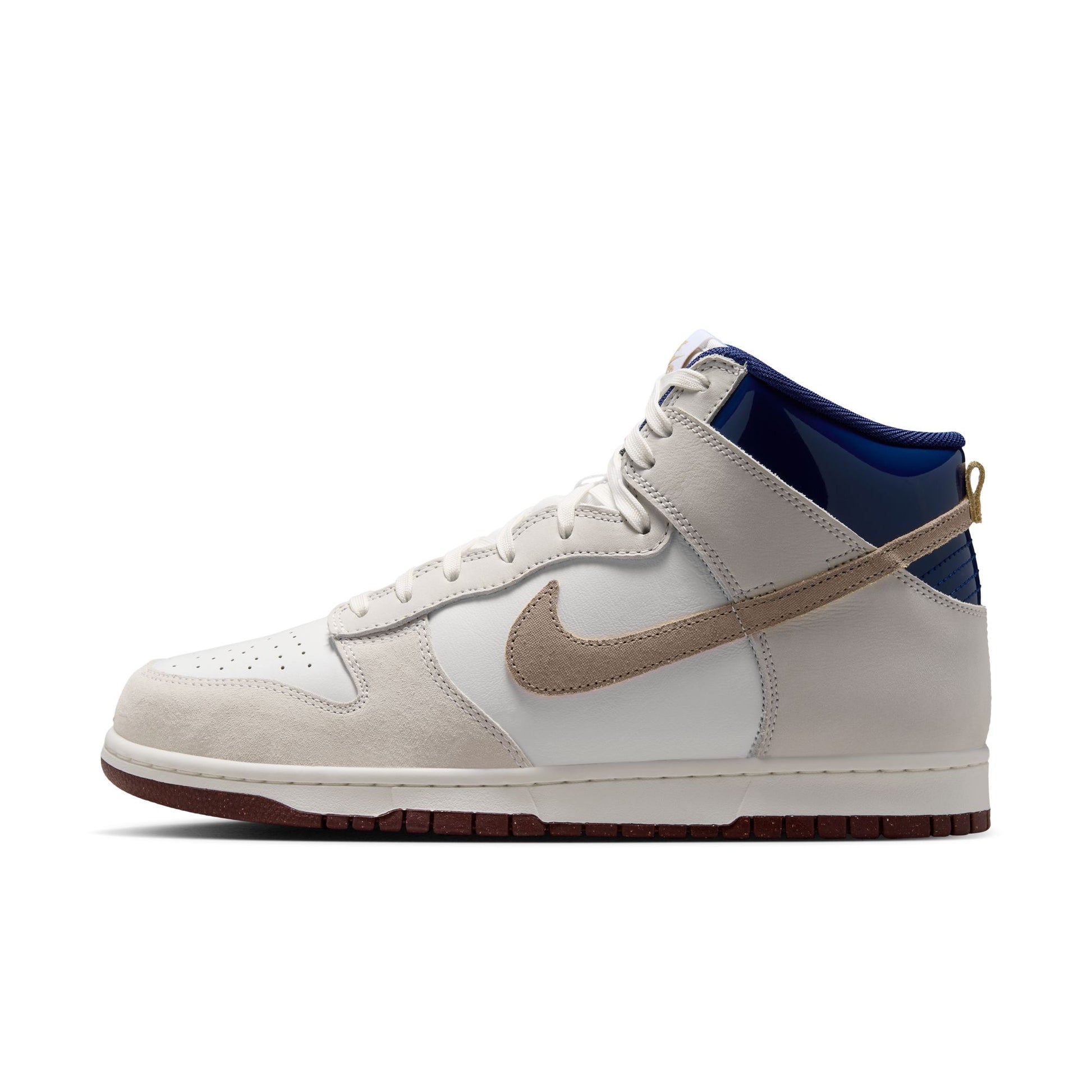 Nike SB Dunk High x Beyond Store White / Ivory - Sand Dune - Blue Void IU4491-100