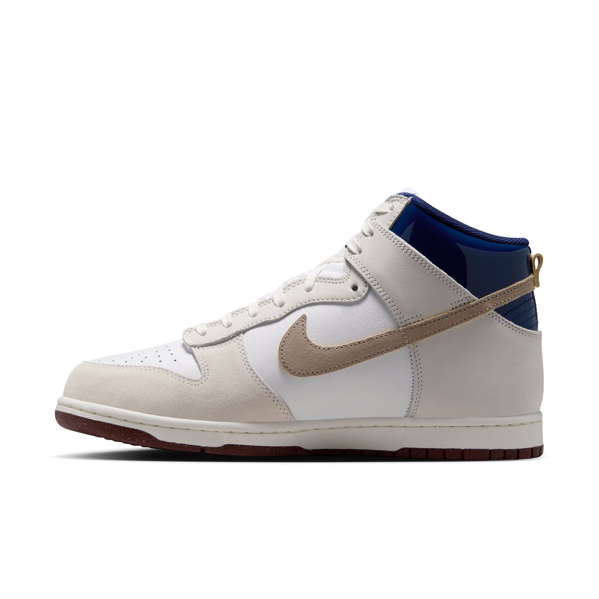 Nike SB Dunk High x Beyond Store White / Ivory - Sand Dune - Blue Void IU4491-100