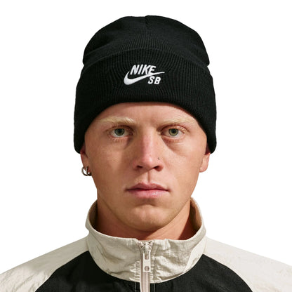 Nike SB Peak Beanie IX3086-010 Black / White