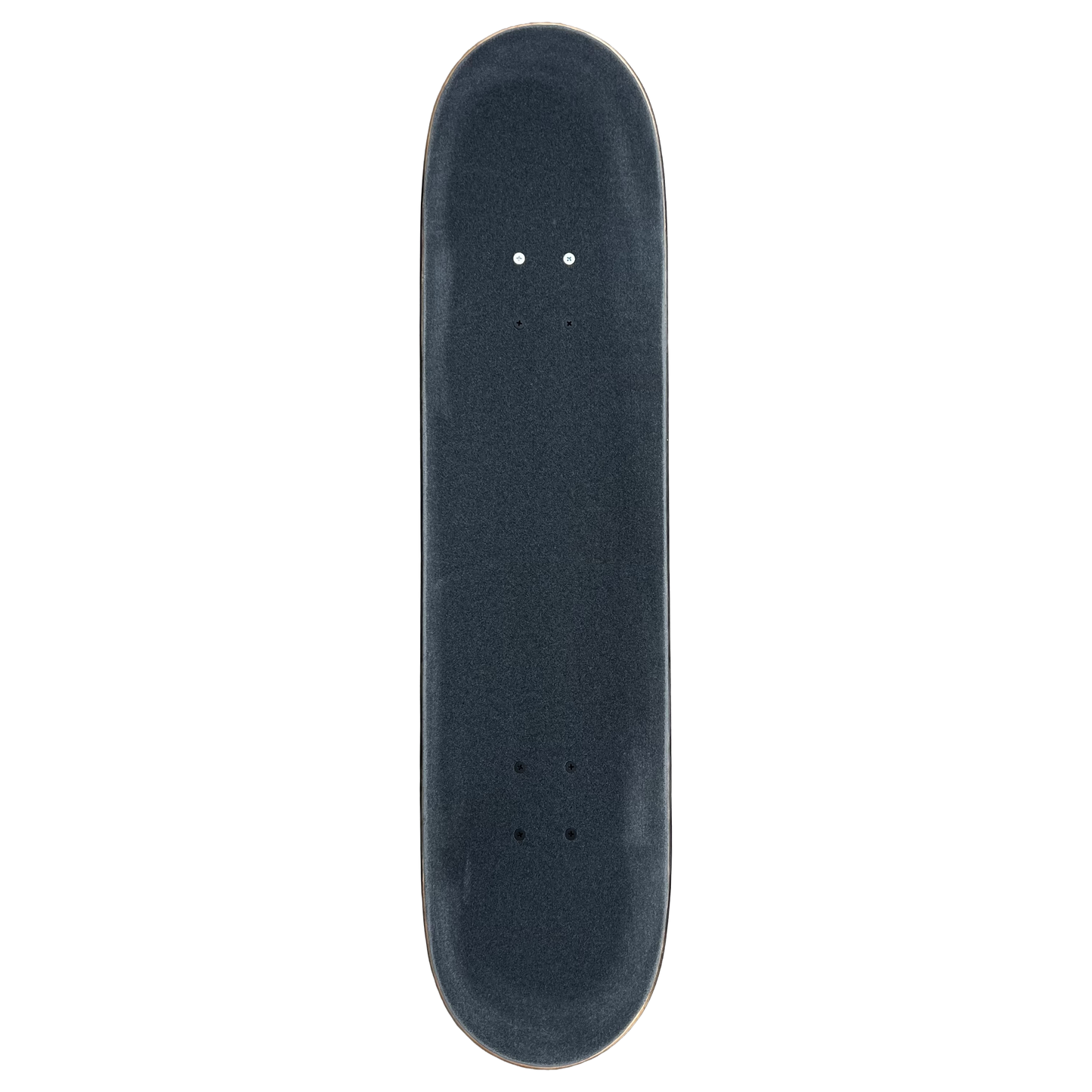 Stardust Skate Shop Tri-Bat Wanderlust Full Size Pre-Built Complete Entry Level Skateboard 8.0" x 31.75" Flat Black / Metallic Silver / Purple Shimmer