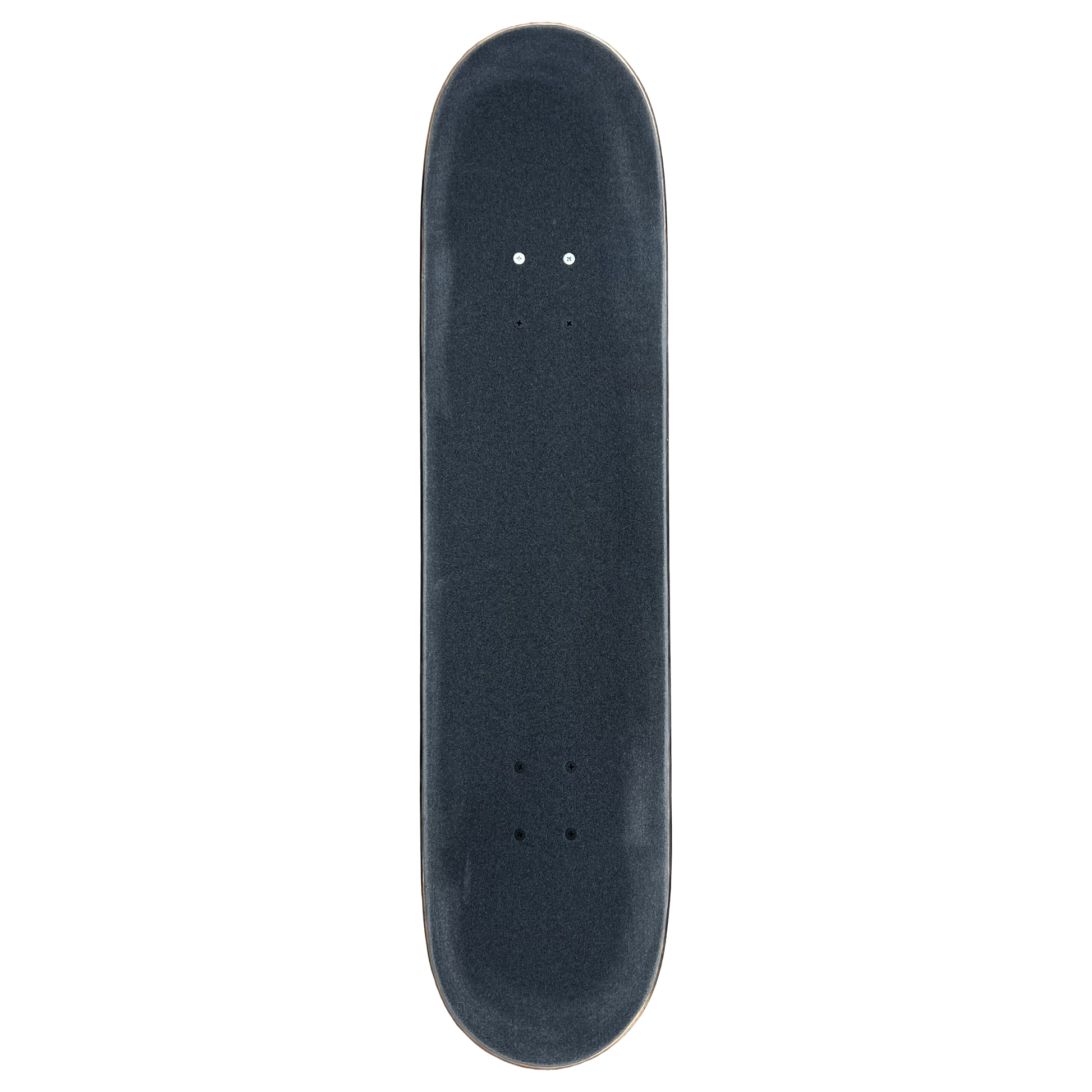 Stardust Skate Shop Tri-Bat Wanderlust Full Size Pre-Built Complete Entry Level Skateboard 8.0" x 31.75" Flat Black / Metallic Silver / Purple Shimmer