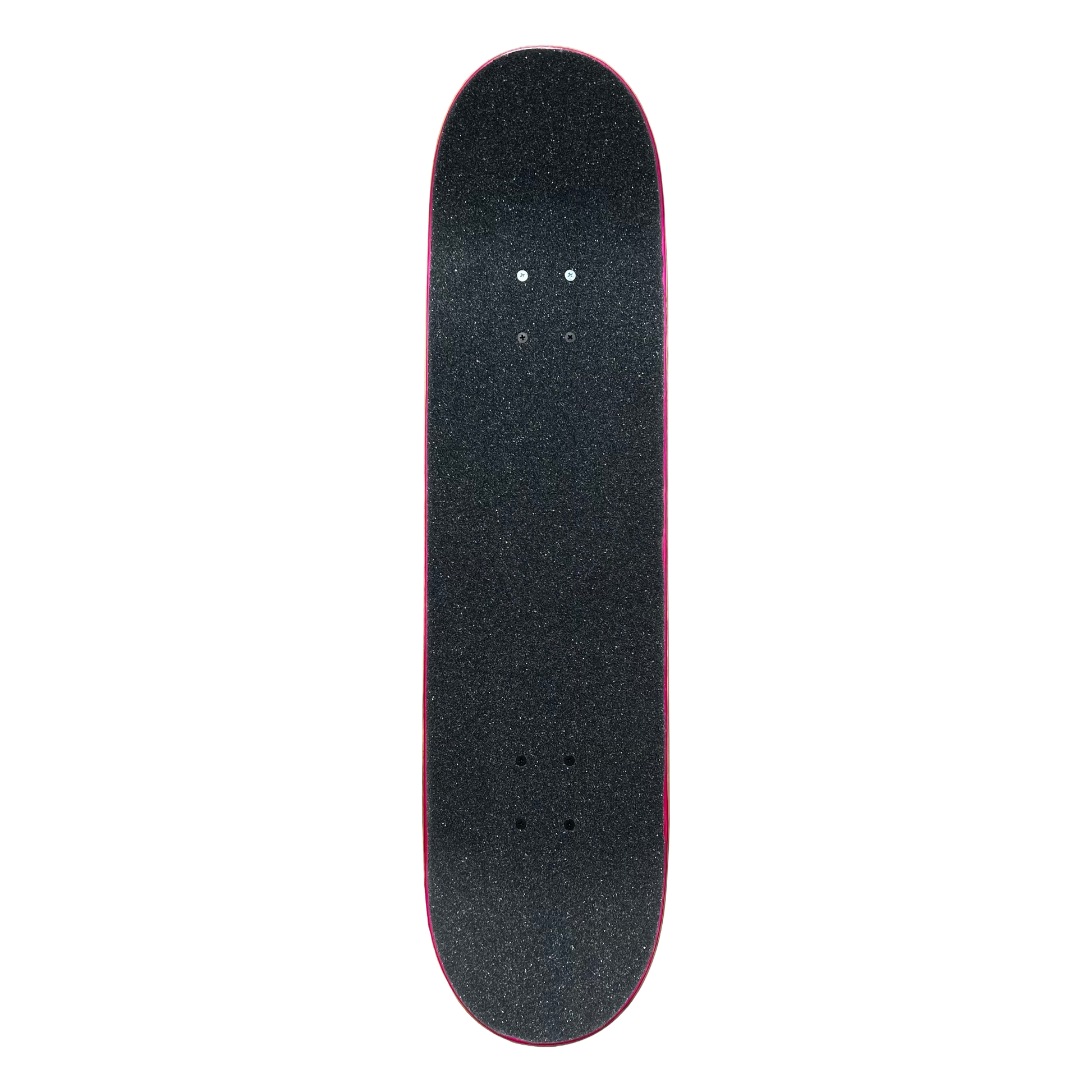 Stardust Skate Shop Tri-Bat Wanderlust Full Size Pre-Built Complete Entry Level Skateboard 8.25" x 32.0" Blue Veneer / Flat Black / Bright Red