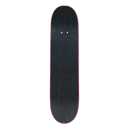 Stardust Skate Shop Tri-Bat Wanderlust Full Size Pre-Built Complete Entry Level Skateboard 8.25" x 32.0" Blue Veneer / Flat Black / Bright Red