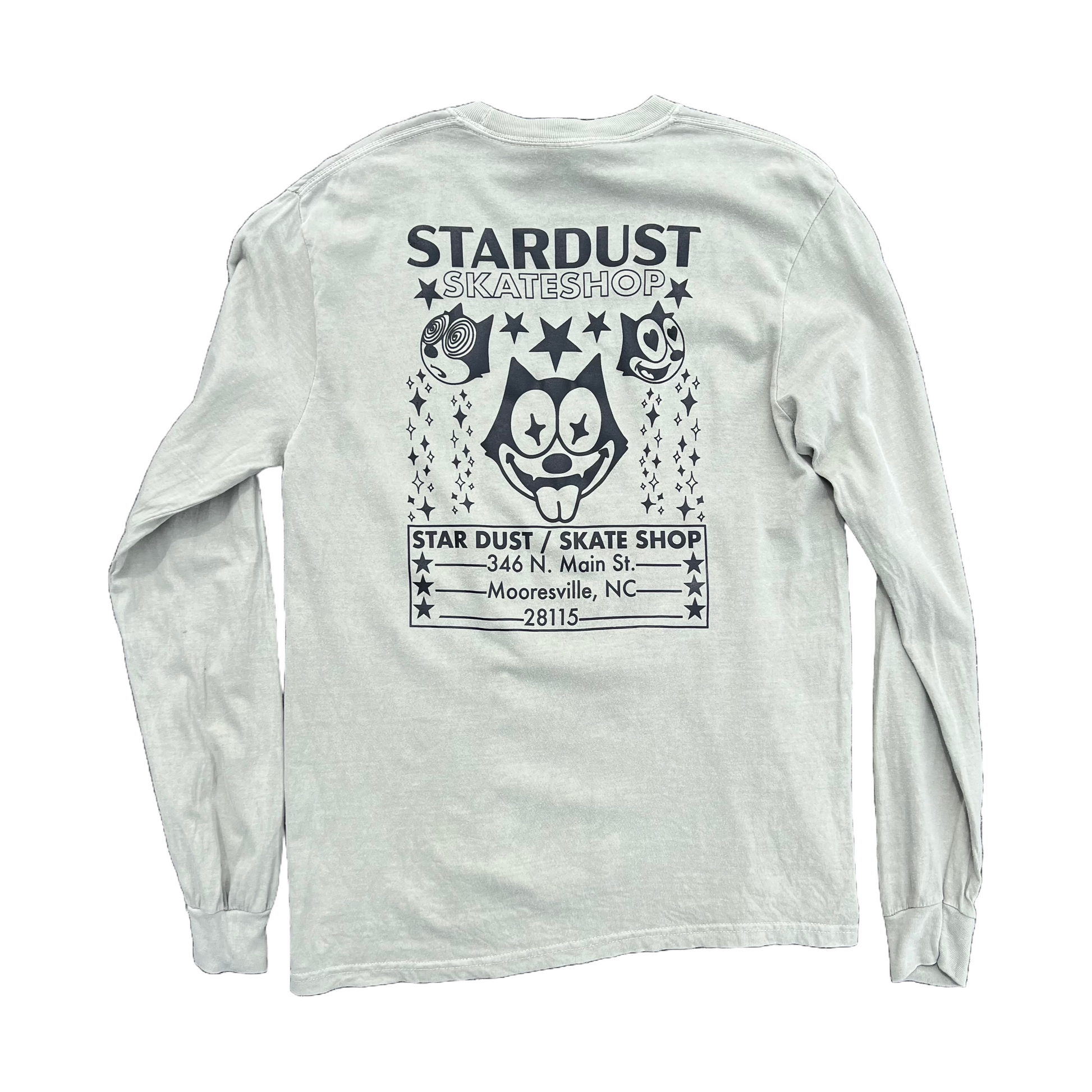 Stardust Skate Shop Felix Long Sleeve Tee 012 Sandstone / Black