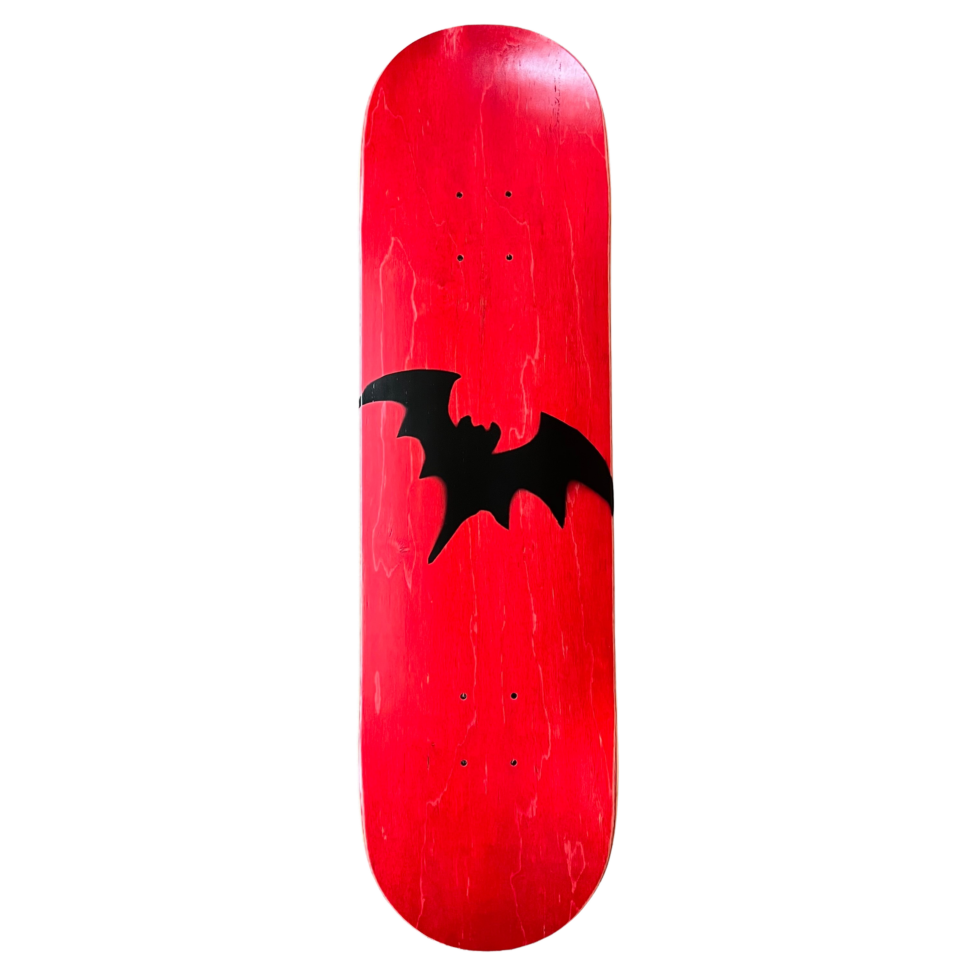 Stardust Red / Matte Black Bat 041 Deck 8.5"