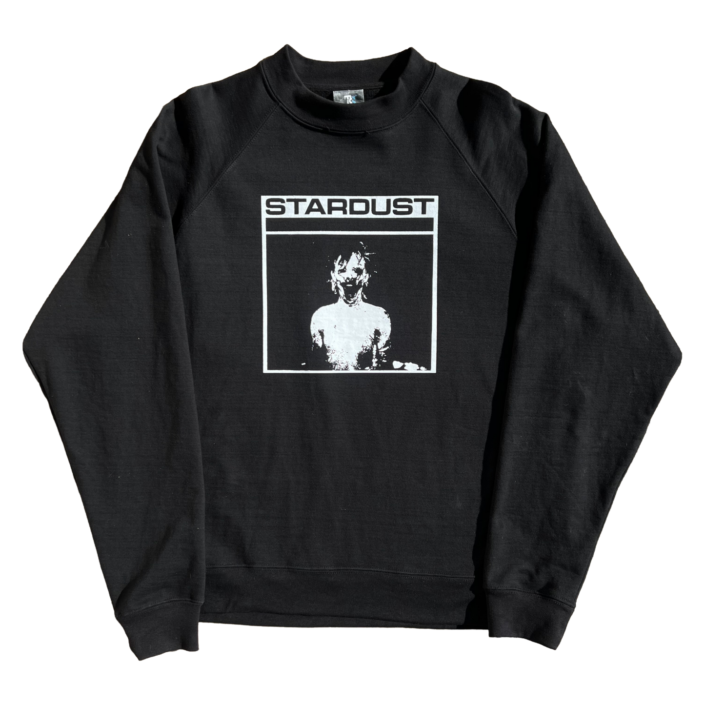 Stardust Skate Shop Mask Heavyweight Crewneck Sweatshirt 023 Black / White
