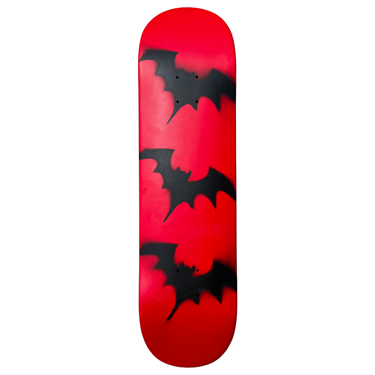 Stardust Tri-Bat Wanderlust Deck 048 8.25" (Full Cut) Bright Red / Flat Black / Bright Red