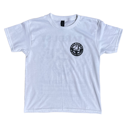 Stardust Skate Shop Felix Youth Tee 012 White / Black