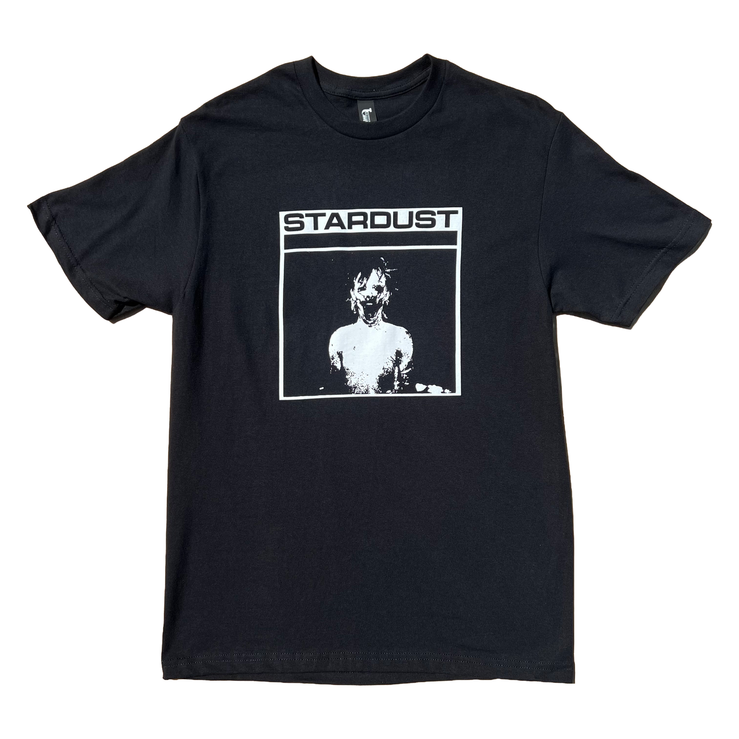 Stardust Skate Shop Mask Tee 023 Black / White
