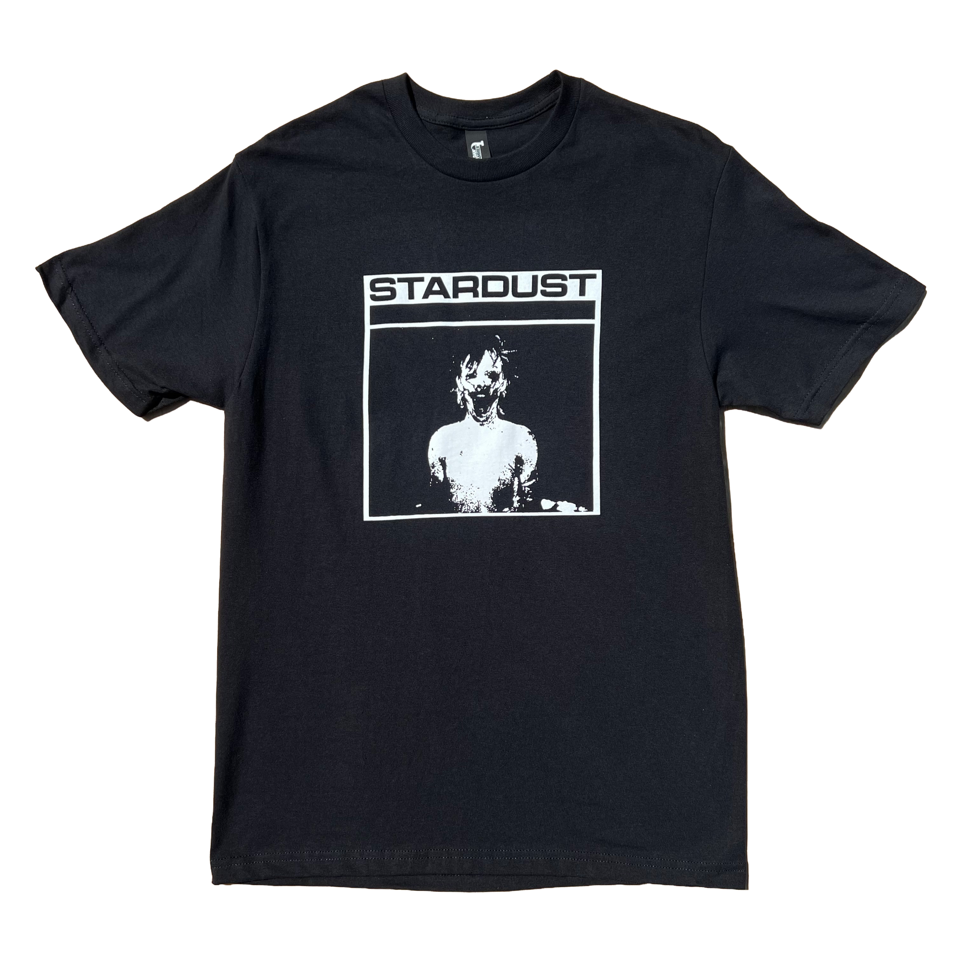Stardust Skate Shop Mask Tee 023 Black / White