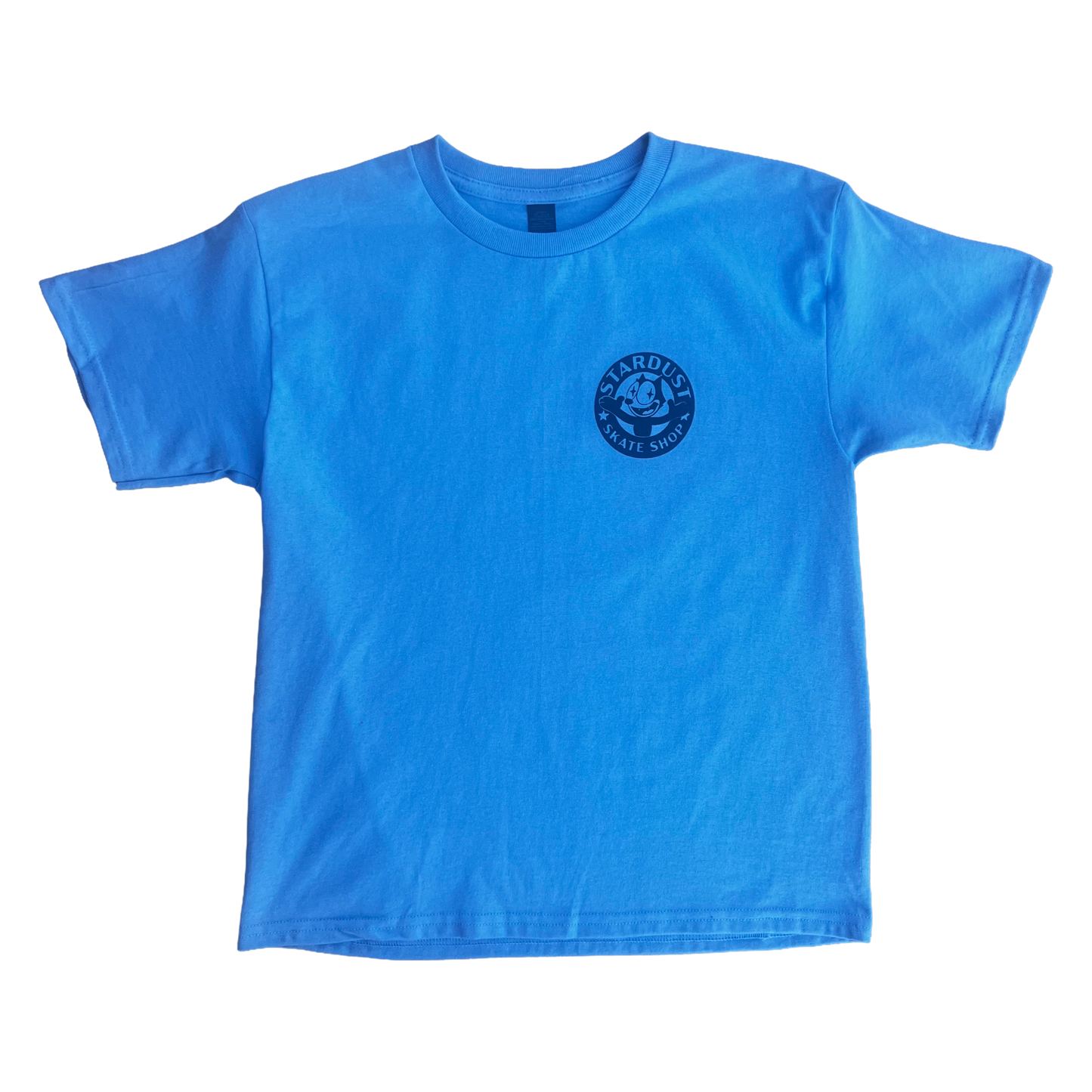 Stardust Skate Shop Felix Youth Tee 012 Carolina Blue / Black