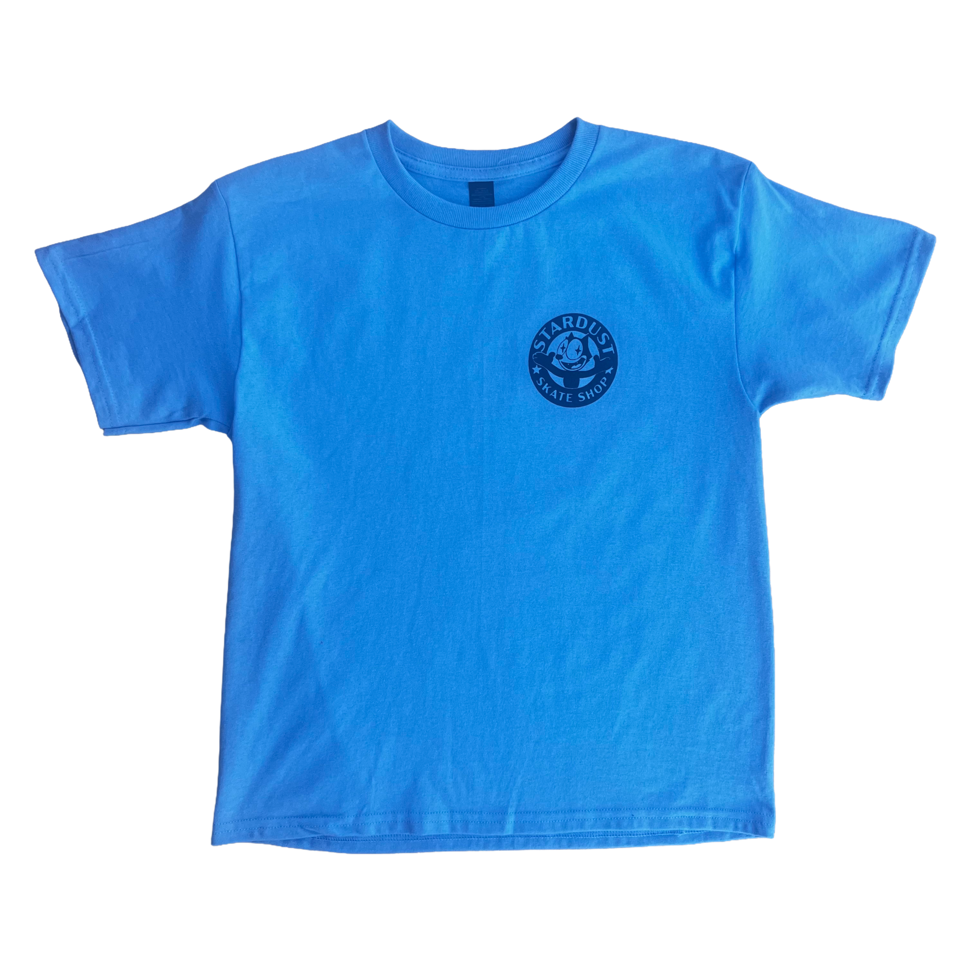 Stardust Skate Shop Felix Youth Tee 012 Carolina Blue / Black