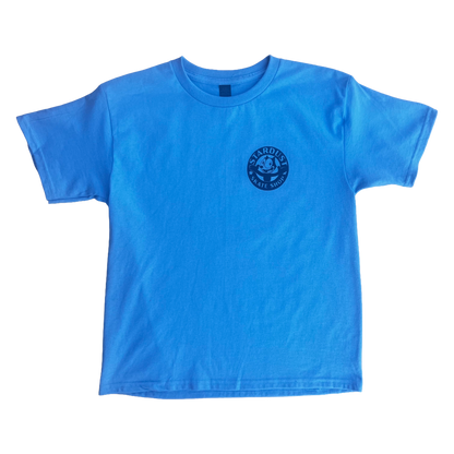Stardust Skate Shop Felix Youth Tee 012 Carolina Blue / Black
