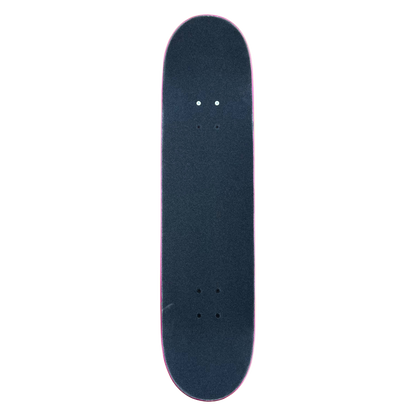 Stardust Skate Shop Tri-Bat Wanderlust Full Size Pre-Built Complete Entry Level Skateboard 8.25" x 32.0" Purple Veneer / Flat Black / Bright Red