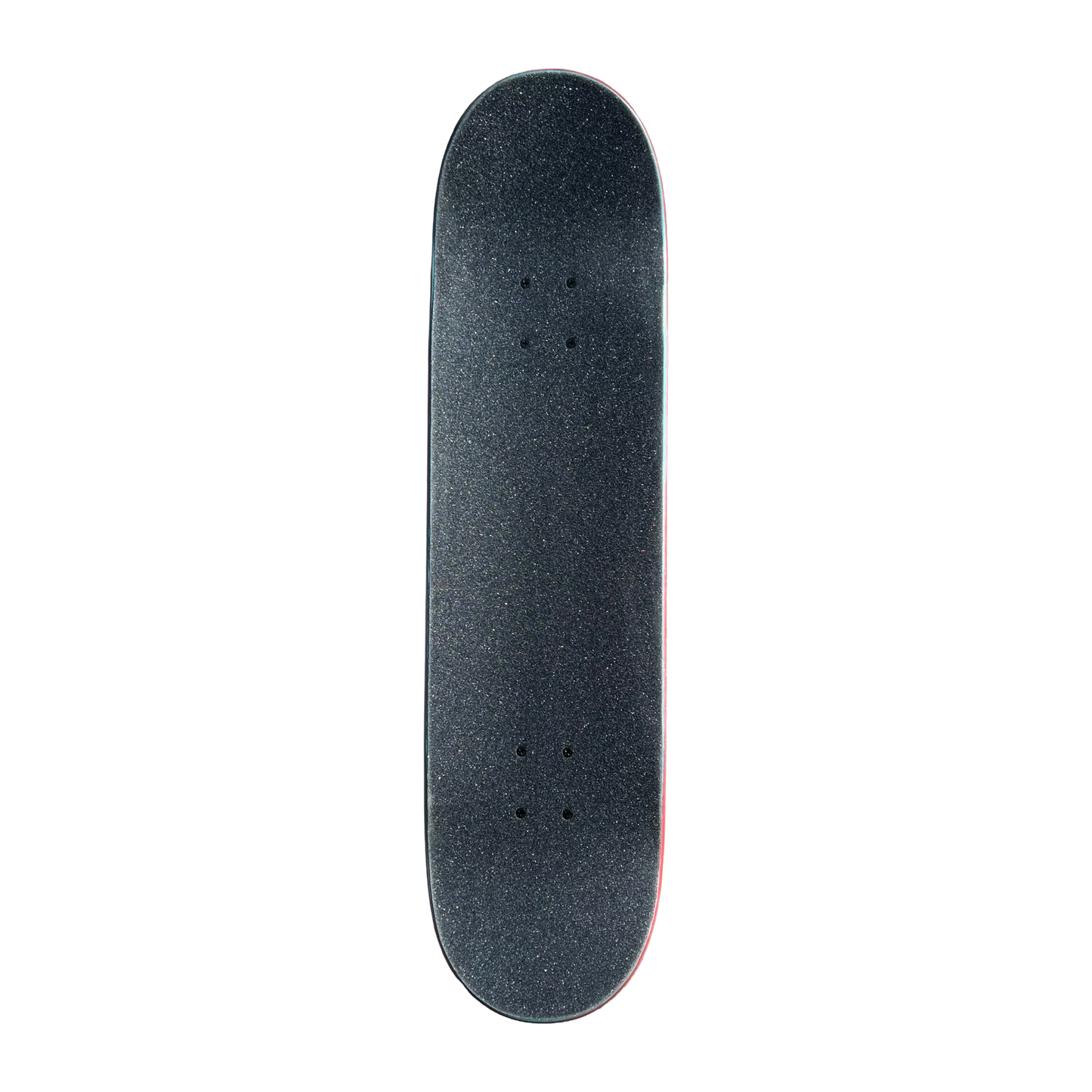 Stardust Skate Shop Bright Red / Satin Black Bat 041 Full Size Pre-Built Complete Entry Level Skateboard 8.38" x 31.8"