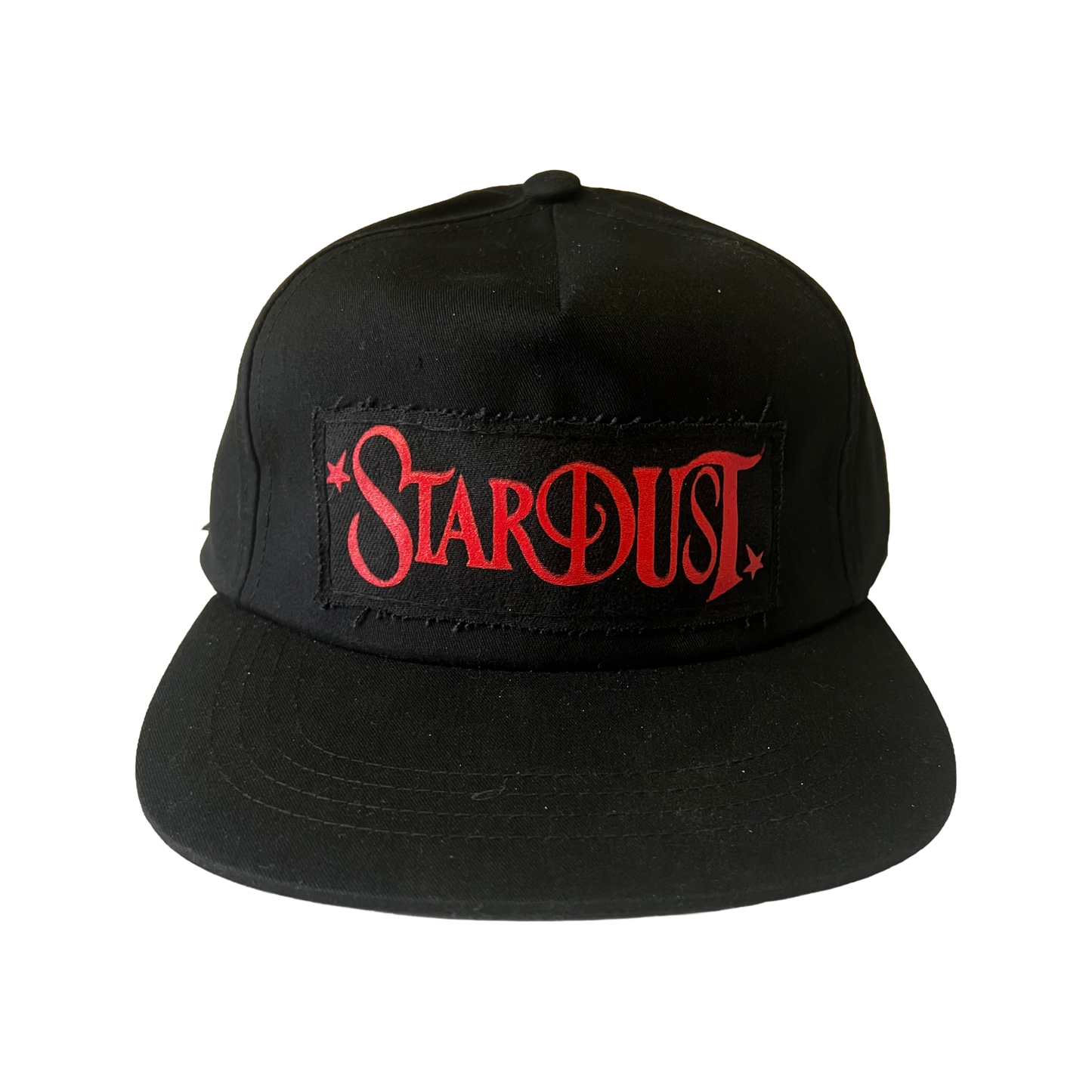 Stardust Patch Mash Ups Snapback Hat Wanderlust II 022 & Felix 012 Black / Bright Red