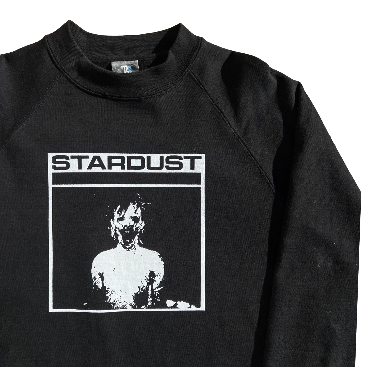 Stardust Skate Shop Mask Heavyweight Crewneck Sweatshirt 023 Black / White