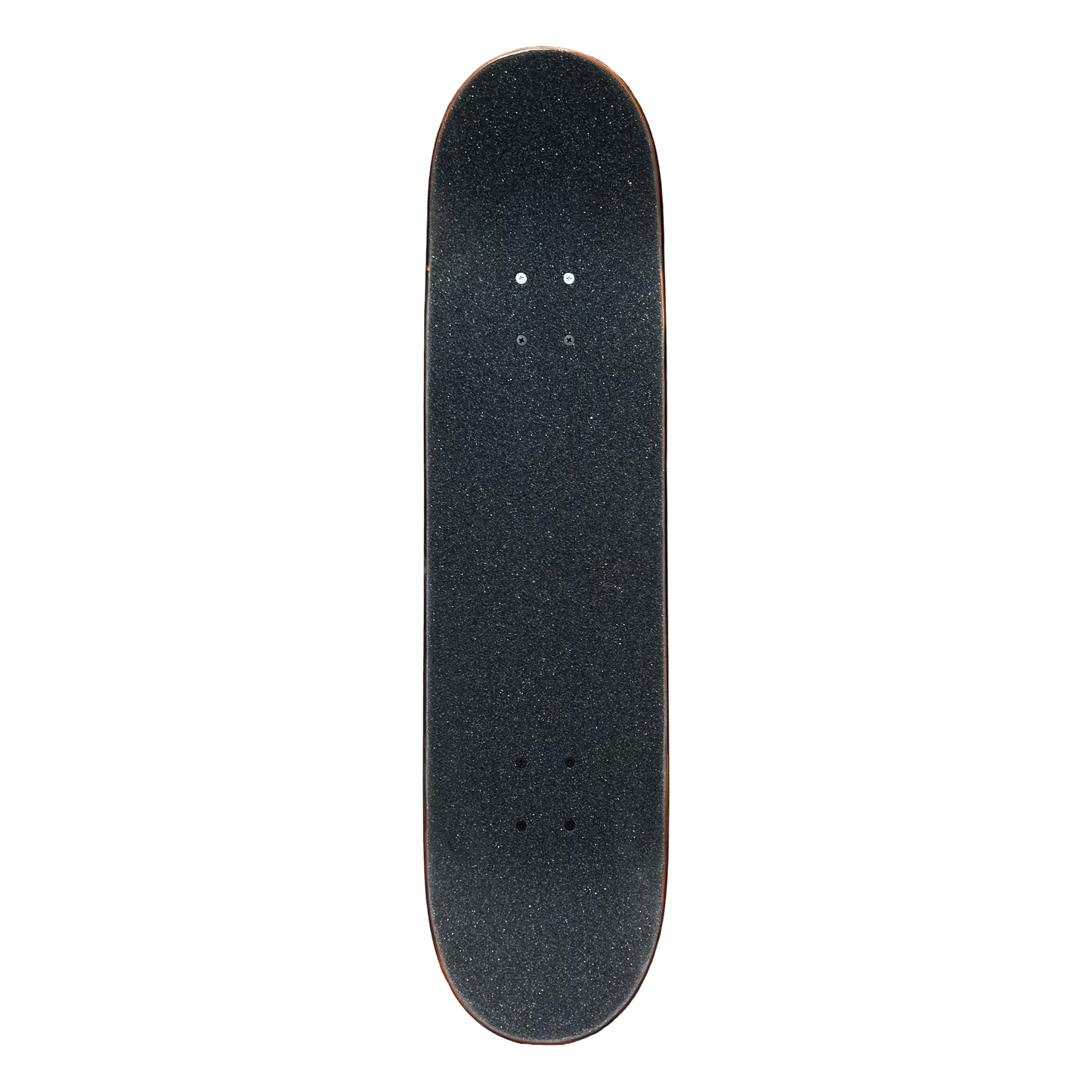 Stardust Skate Shop Tri-Bat Wanderlust Full Size Pre-Built Complete Entry Level Skateboard 8.25" x 32.0" Flat Black / Metallic Silver / Bright Red