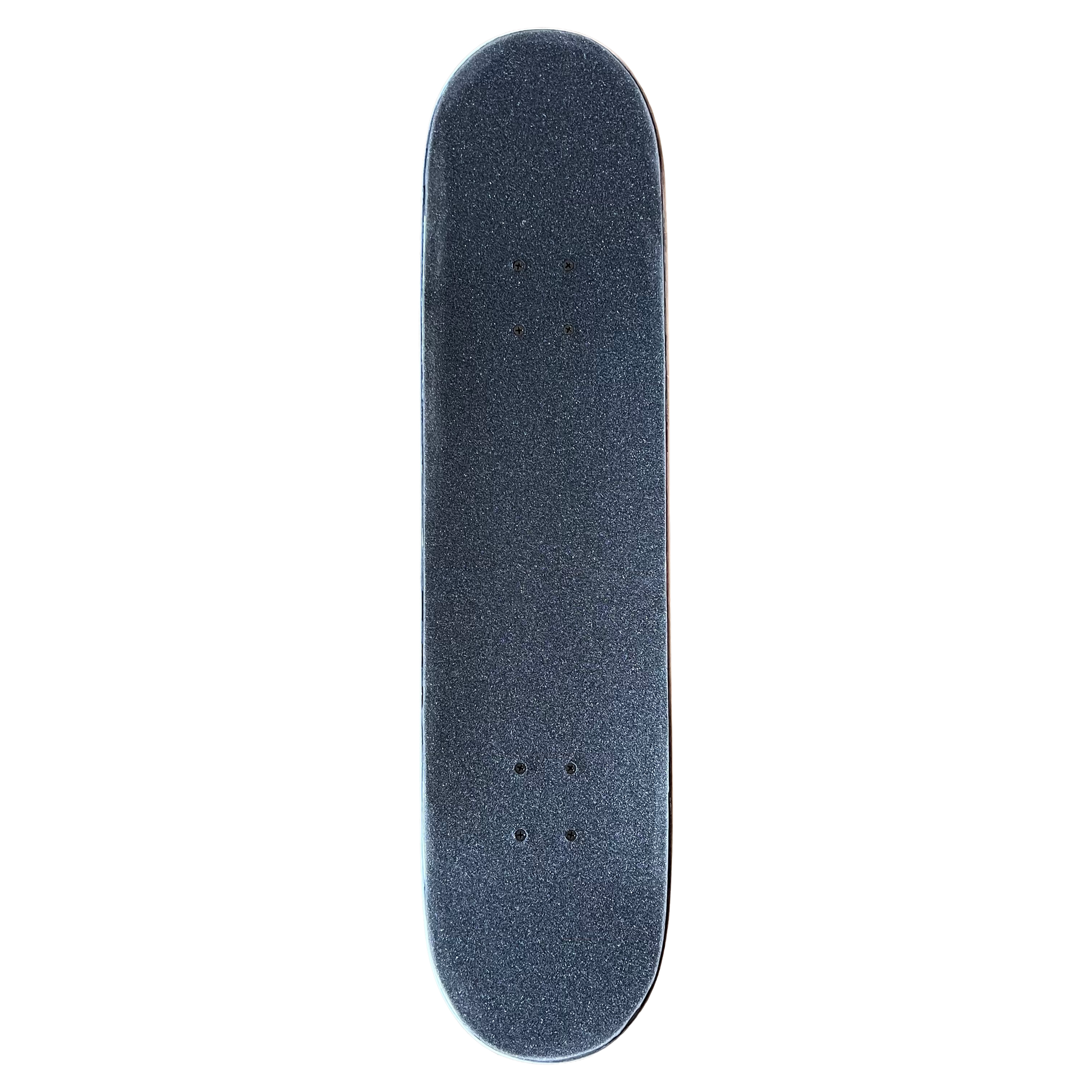 Stardust Skate Shop Matte White / Matte Black Bat 041 Pre-Built Complete Entry Level Skateboard 8.125" x 31.8"