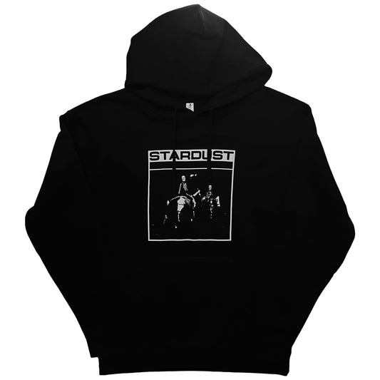Stardust Skate Shop Skeletal Horses Hoody 043 Black / White