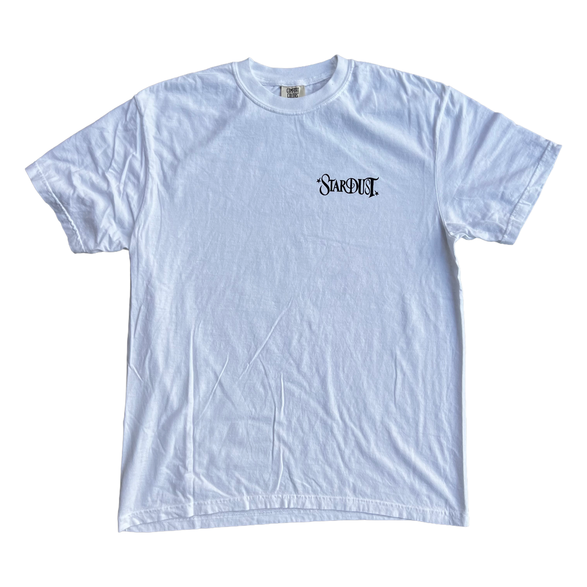 Stardust Skate Shop "Spider Web" Garment-Dyed Tee 042 White / Black