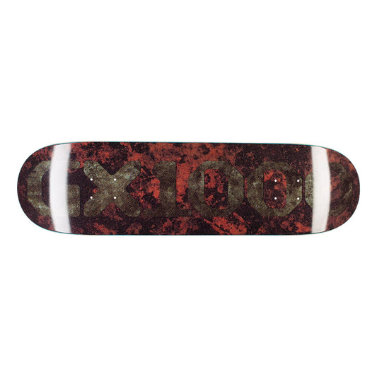 GX1000 OG Logo Patina Deck 8.5" Rust With Green Font
