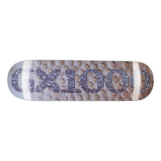 GX1000 OG Logo Patina Deck 8.625" Silver With Blue Font